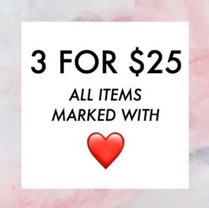 BUNDLE AND SAVE!!! ❤
